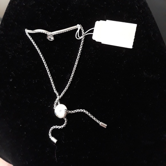 Michael Kors sterling silver slider bracelet - Picture 5 of 8